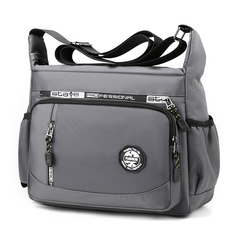 Men's Fashion Waterproof Business Trip Can Hold Men's Messenger Bags