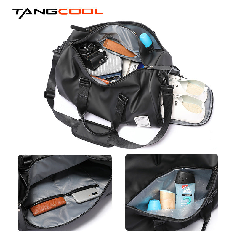 Men's Traveling Dry Wet Separation Multifunctional Travel Bags