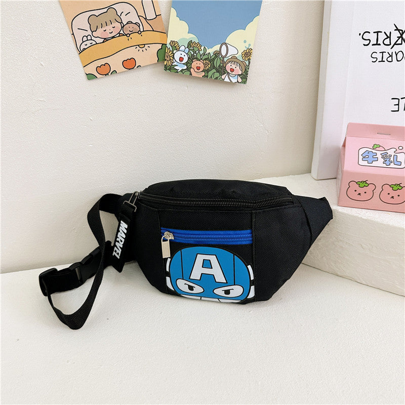 Mini Printed Cartoon Anime Cute Style Children's Waist Packs