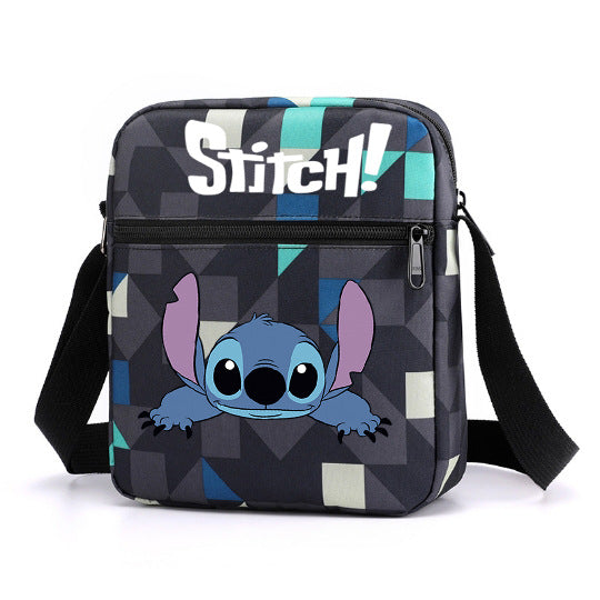 Comfortable Graceful Star Stitch Lunch Box Elementary School Students' Schoolbags