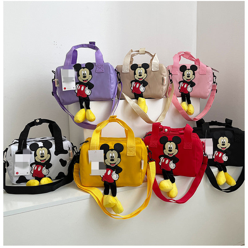 Children's Cute Pattern Bowling Fashion Portable Children's Shoulder Bags