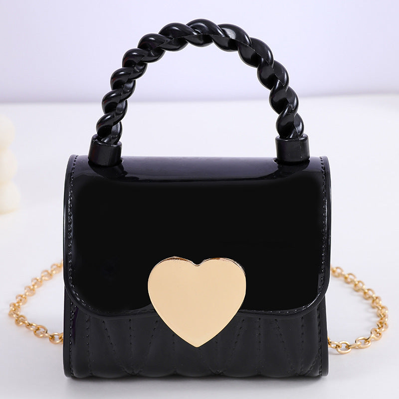 Children's Fashion Jelly Cute Little Chain Children's Shoulder Bags