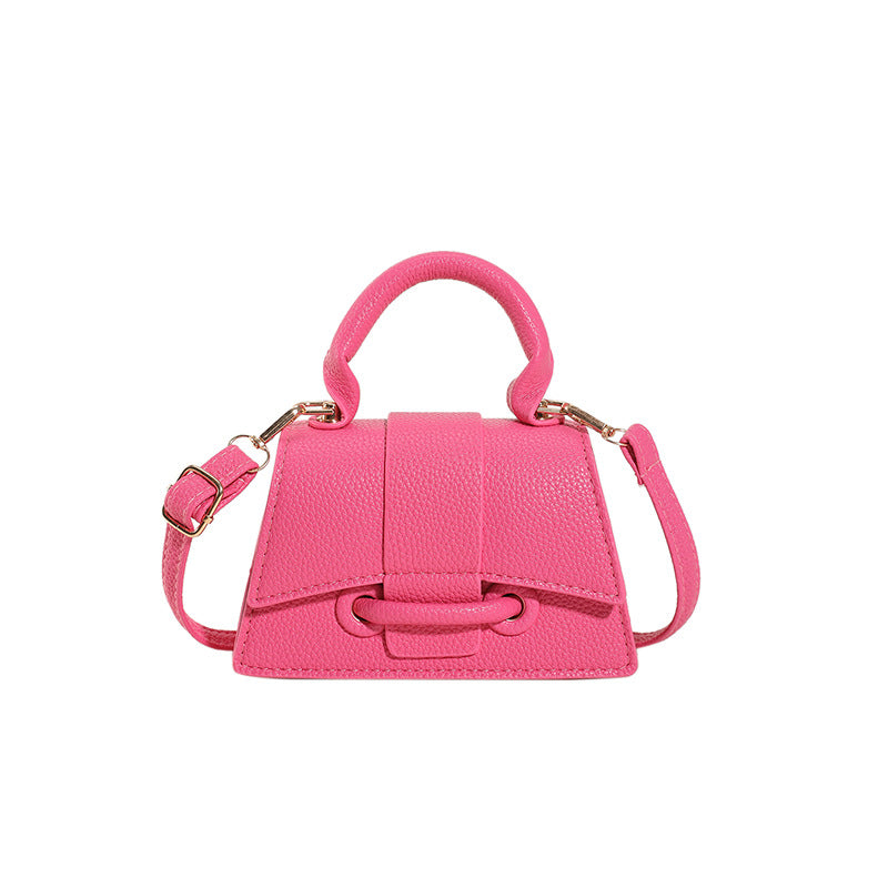 Candy Color Small Square Simple Exquisite Shoulder Bags