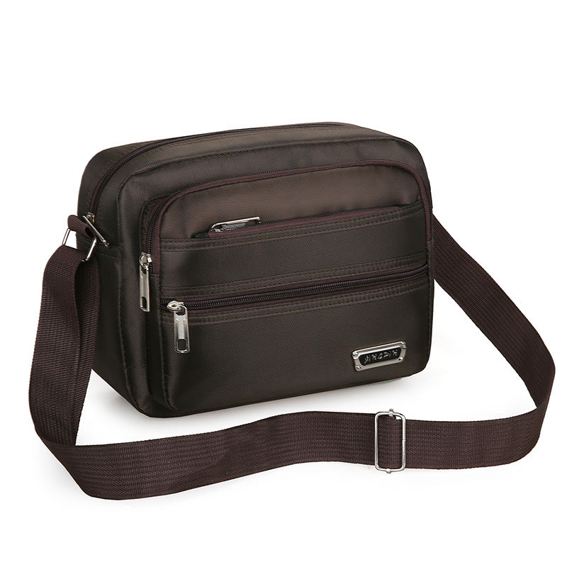 Women's & Men's & Business Nylon Canvas Cash Collecting Men's Messenger Bags