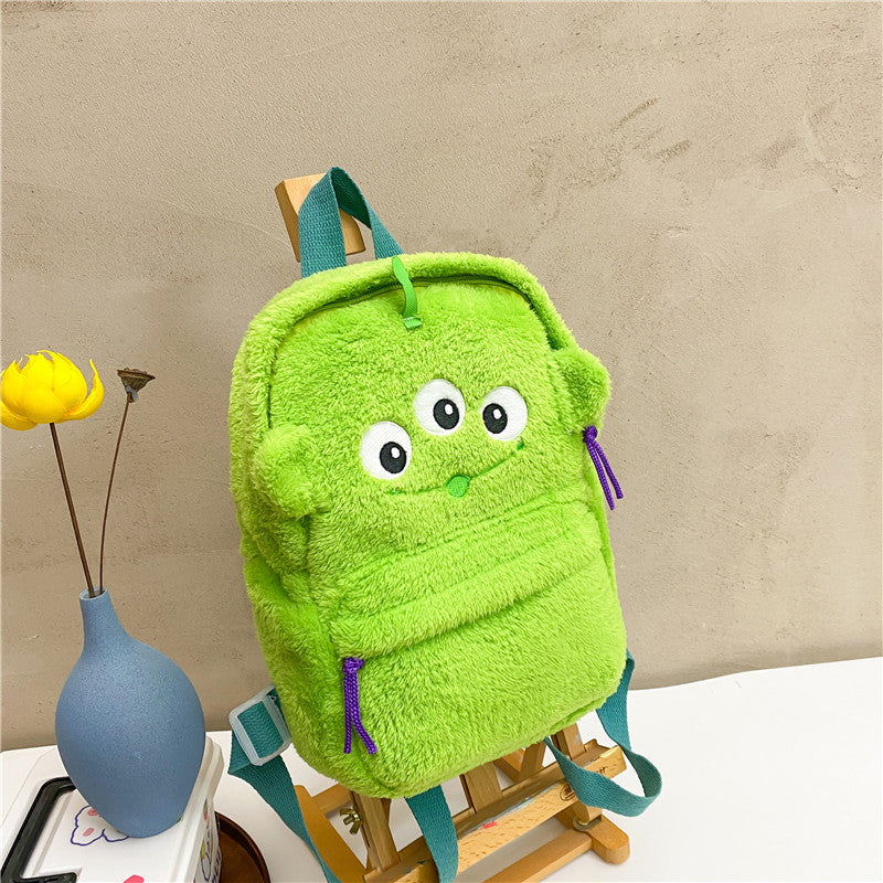 Sullivan Pooh Bear Three-eyed Alien Chipmunk Female Backpacks