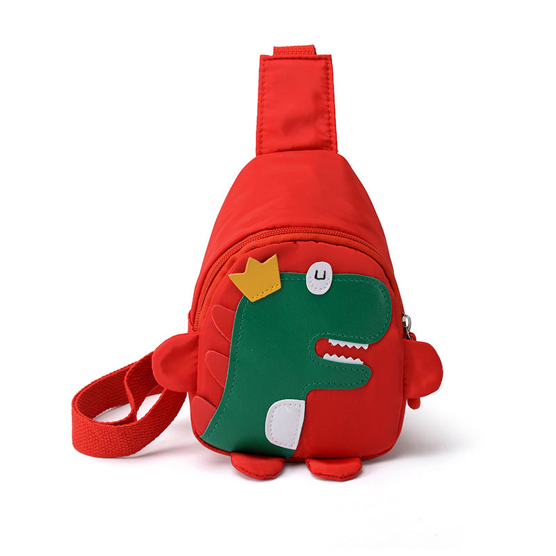 Dessin animé pour enfants mignon petit dinosaure Springtide sacs à bandoulière pour enfants en bas âge