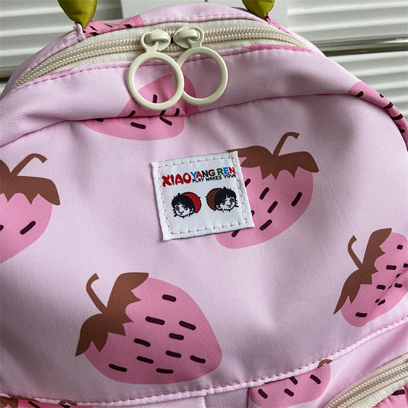 Children's Cartoon Printed Cute Going Out Small Children's Backpacks