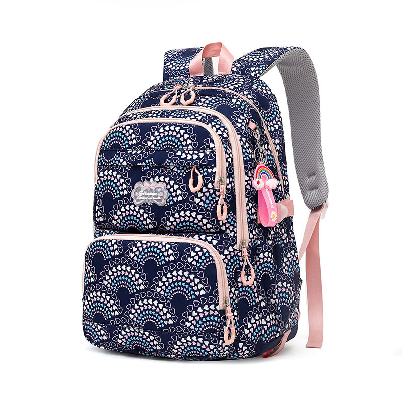 Natural Fish Primary Large Capacity Camouflage Elementary School Students' Schoolbags