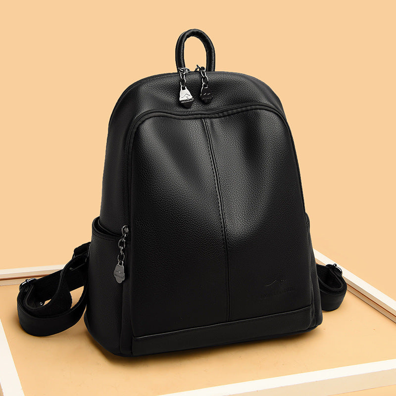 Women's Classy Popular Leisure Soft Leatherware Backpacks