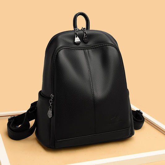 Women's Classy Popular Leisure Soft Leatherware Backpacks