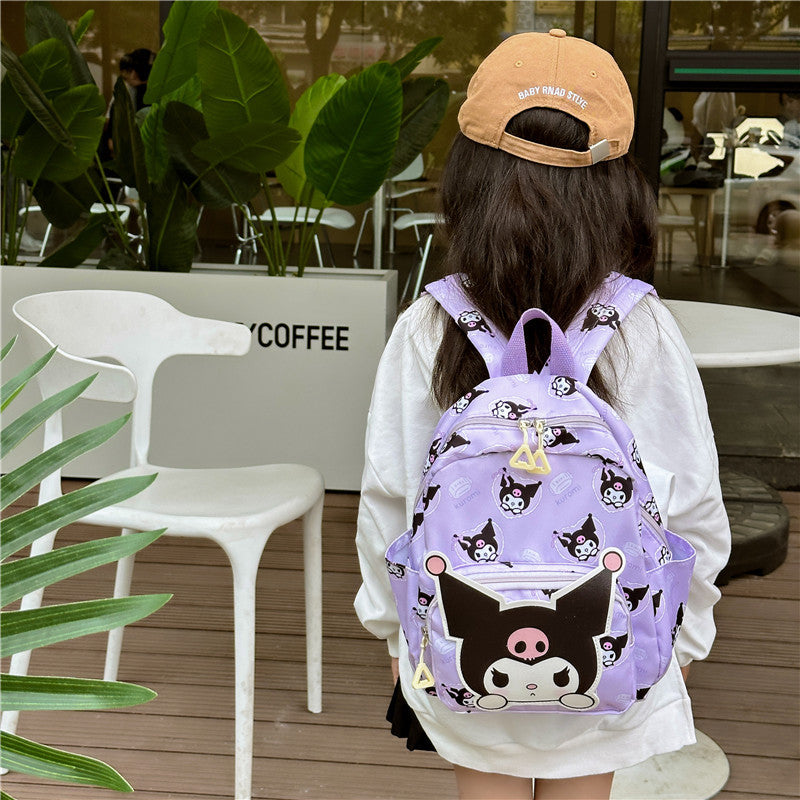 Children's Cartoon Primary Leisure Spine Protection Large Backpacks