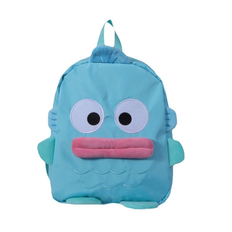 Children's Cute Cartoon Anime Large Capacity Ugly Children's Backpacks