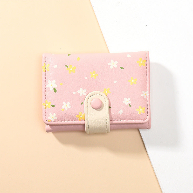 Women's Korean Simple Cute Fruit Fashion Printing Coin Purses