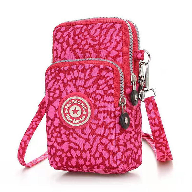 Women's Small Vertical Versatile Mini Halter Change Phone Bags