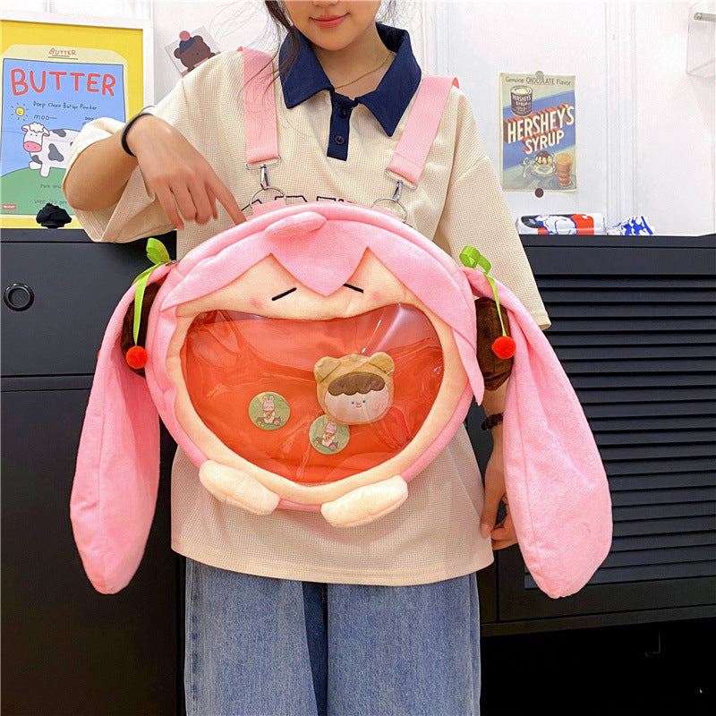 Super Popular Future Cartoon Trendy Plush Backpacks