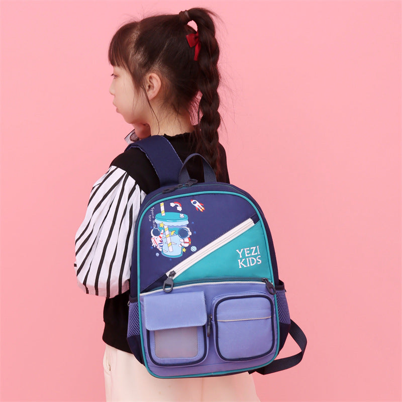 Primary Grade Large Class Boys Preschool Elementary School Students' Schoolbags