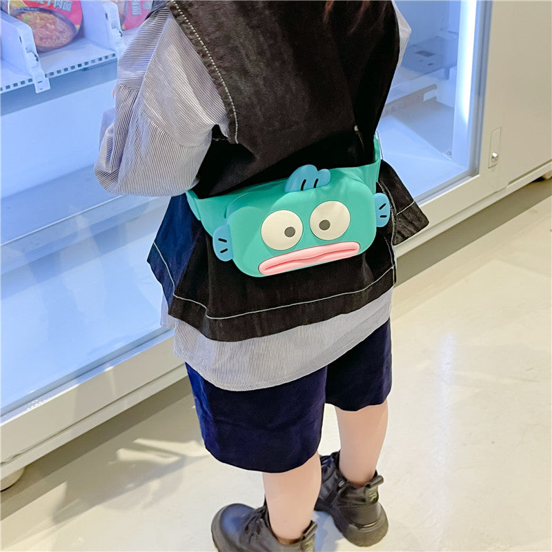 Mode sirène Big Eye fabriquée à partir de sacs de taille pour enfants