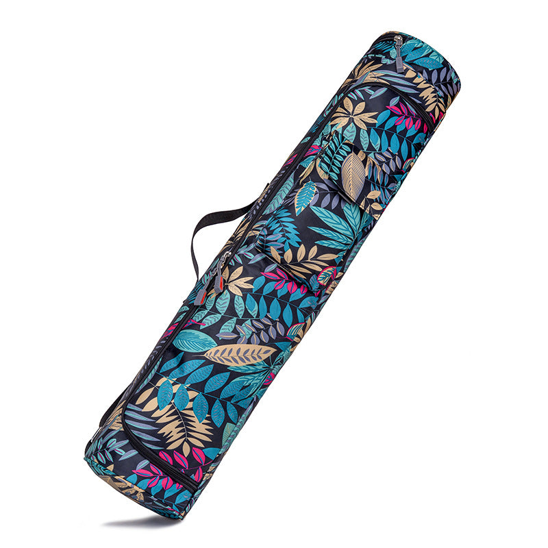 Canvas Mat Fitness Flower Fabric Suitable Sports Backpacks