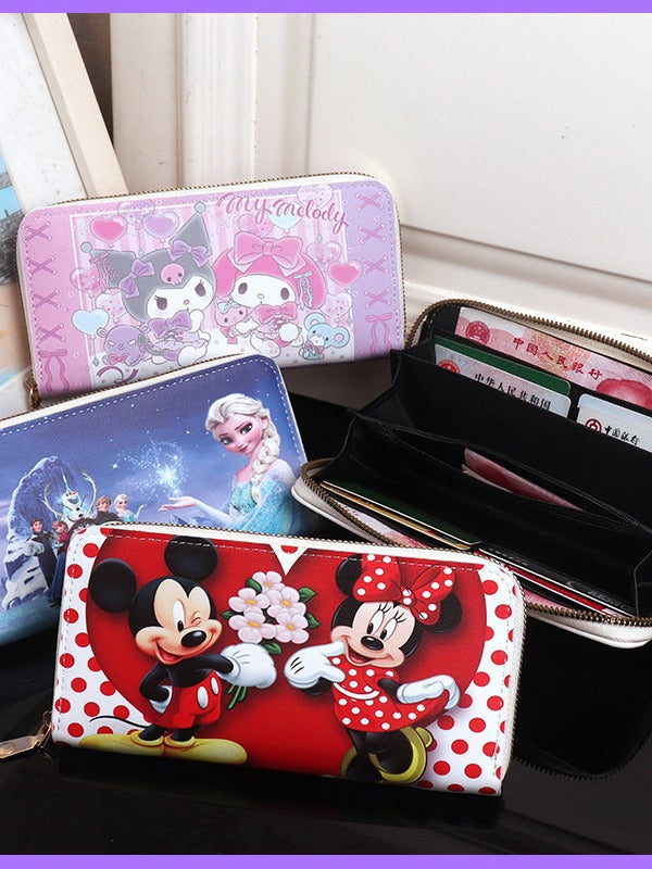 Clow Melody Cartoon Cute Zipper Soft Coin Purses