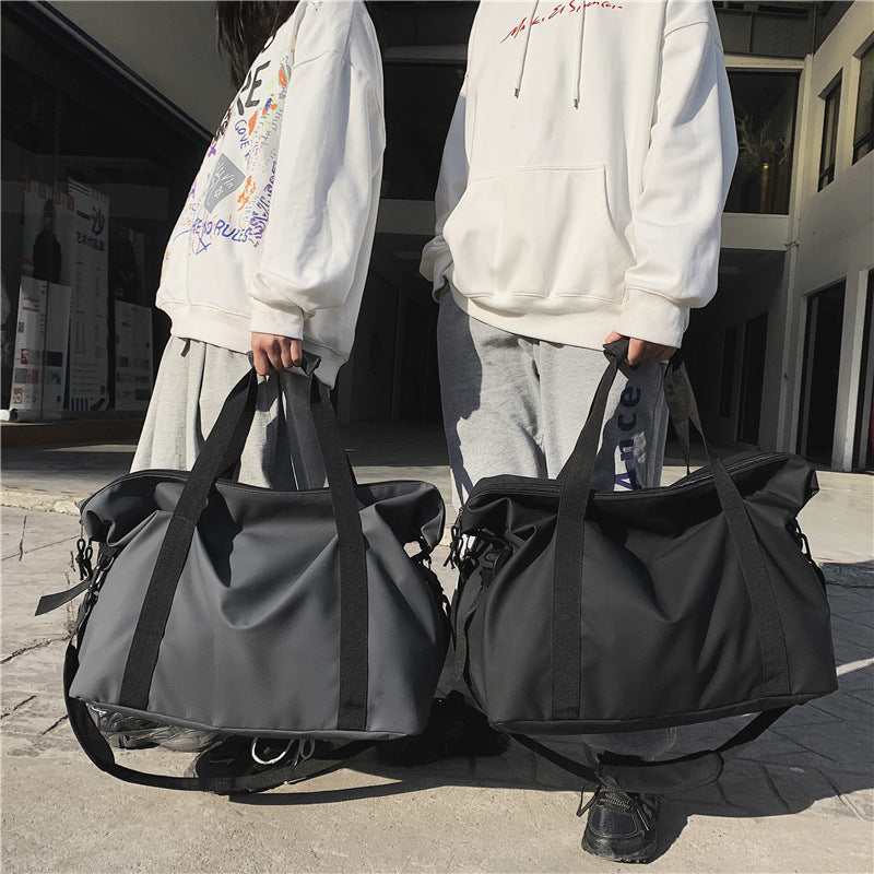 Women's & Men's & Korean Large Capacity Simple Travel Bags