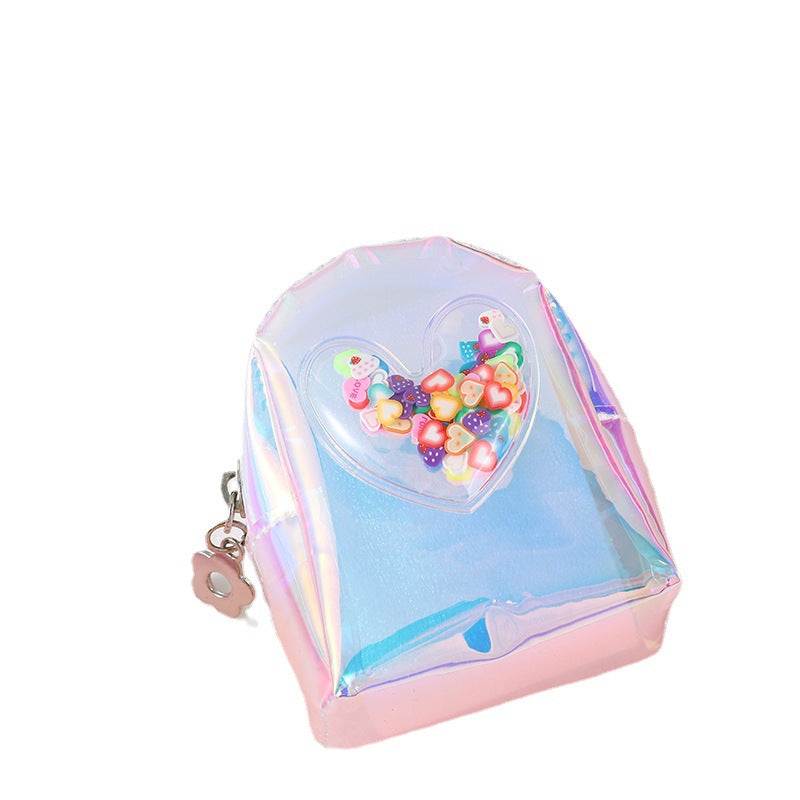 Multifunctional Transparent Western Style Cool Small Coin Purses