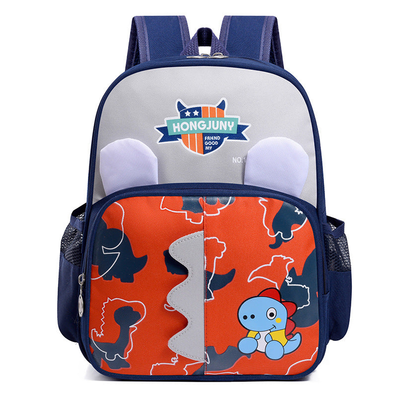 Boys Middle-class Large Capacity Lightweight Nylon Kindergarten School Bags