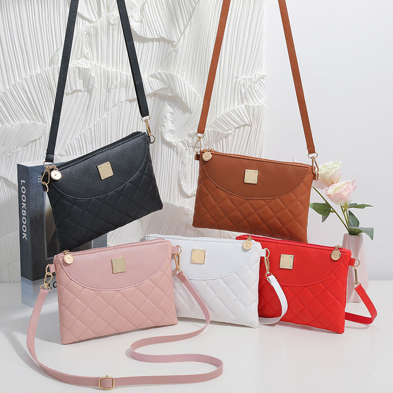 Women's Small Square Fashion Trendy Korean Style Shoulder Bags