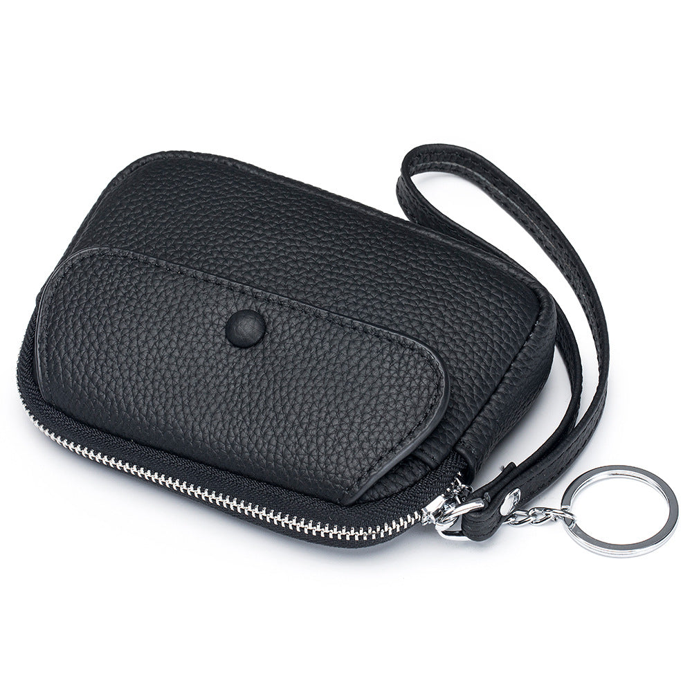 Women's Genuine Leather Fashion Large Capacity Portable Coin Purses