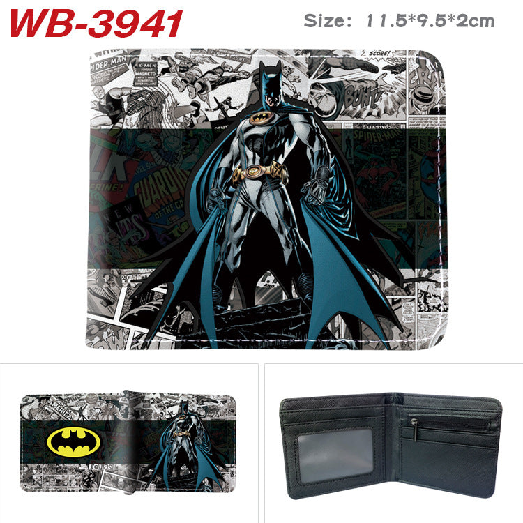 Women's & Men's & Series Super Hero Derivatives Cartoon Full Men's Wallets