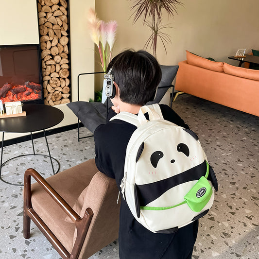 Children's Korean Style Cartoon Cute Panda For Children's Backpacks