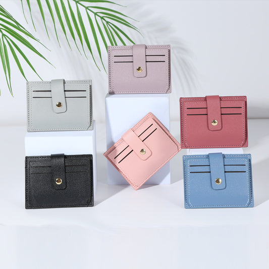 Women's Leather Simple Fashion Classic Solid Color Ladies Wallets