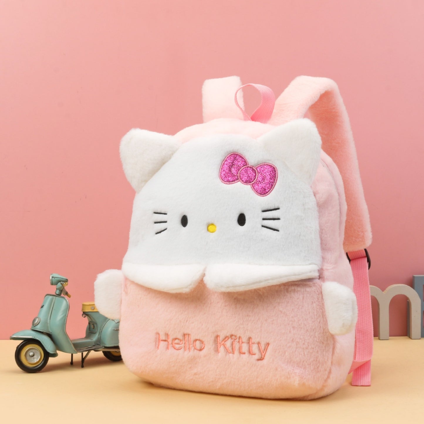 Uniforme polyvalent en peluche de dessin animé, grands sacs à dos pour enfants