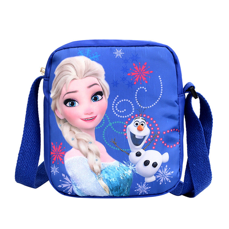 Trésor féminin pour enfants mignon princesse Elsa cadeau sacs à bandoulière pour enfants