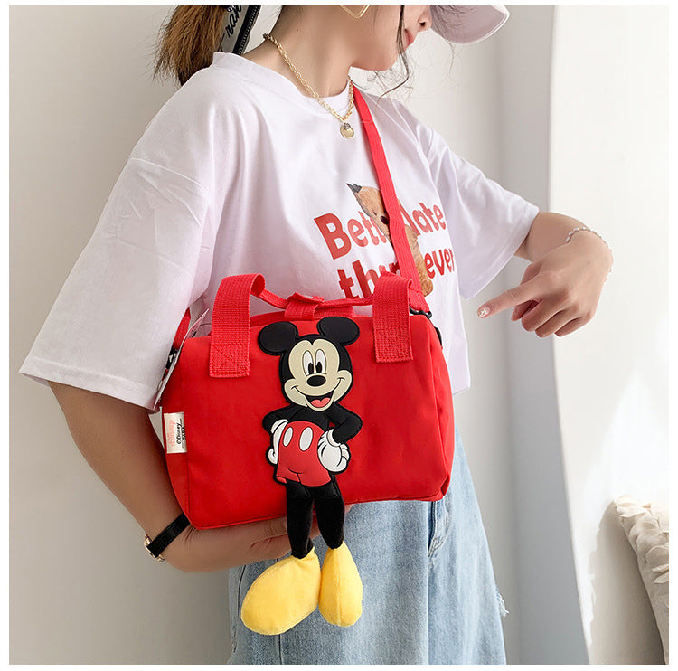 Children's Cute Pattern Bowling Fashion Portable Children's Shoulder Bags