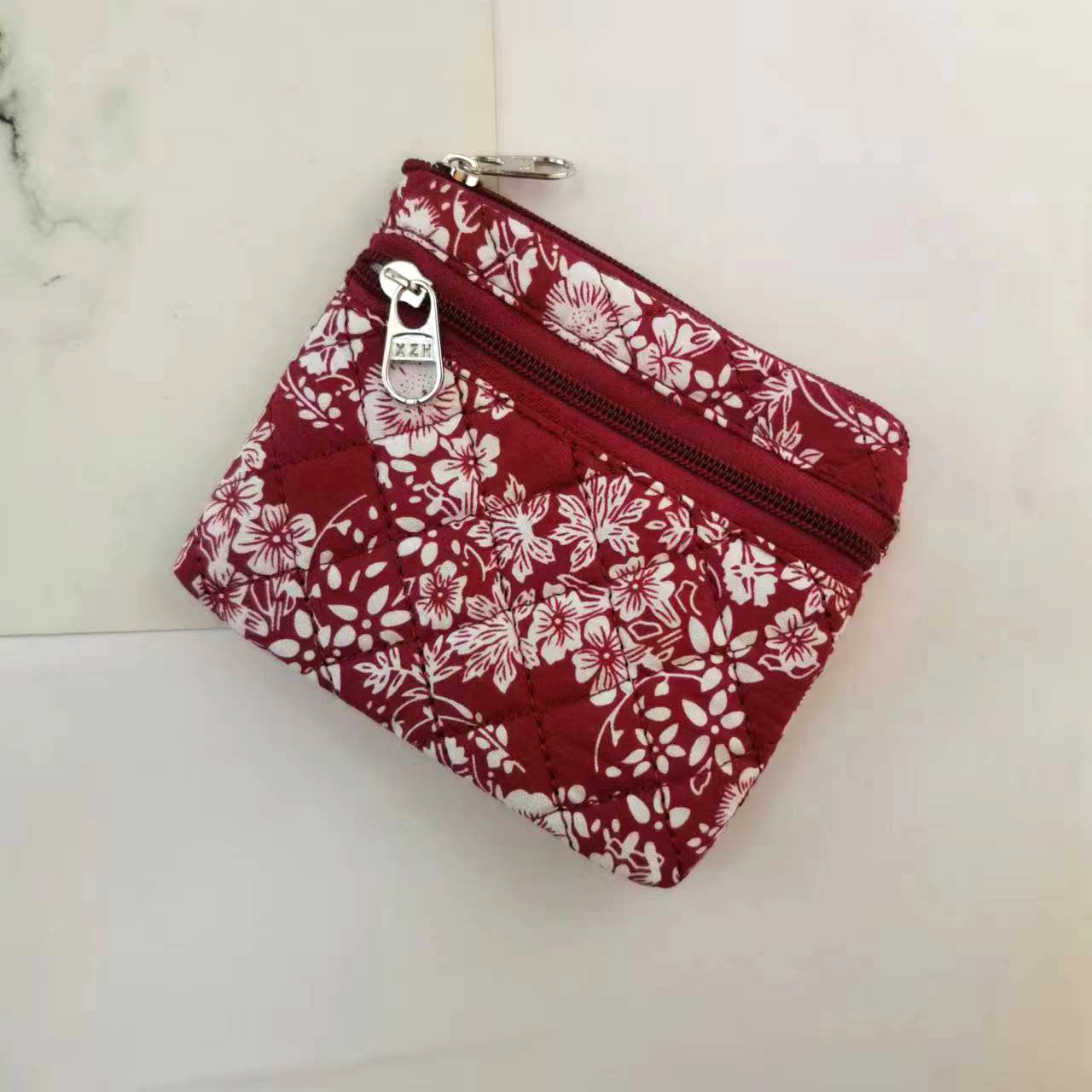 Mini porte-monnaie en coton pour femmes, petit tissu à main en tissu