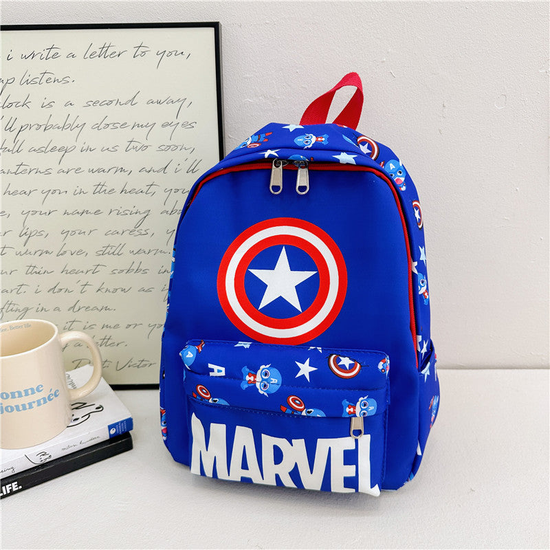 Children's Cute Cartoon Letter Male Korean Boy Children's Backpacks