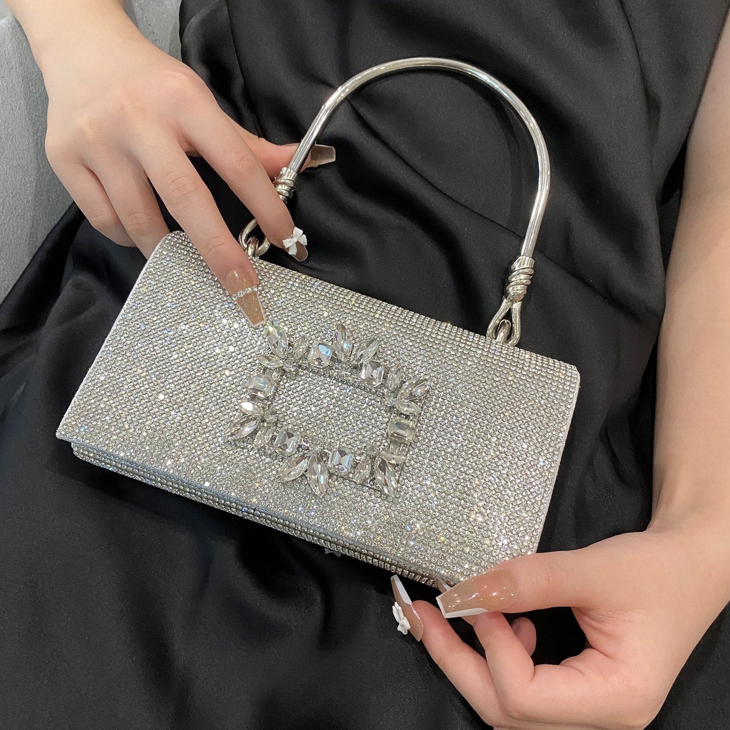 Affordable Luxury Fashion Banquet Bar Rhinestone Evening Bags