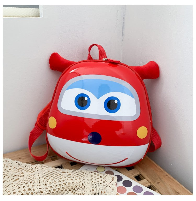 Children's Creative Korean Cartoon Cute Plush Boys Elementary School Students' Schoolbags