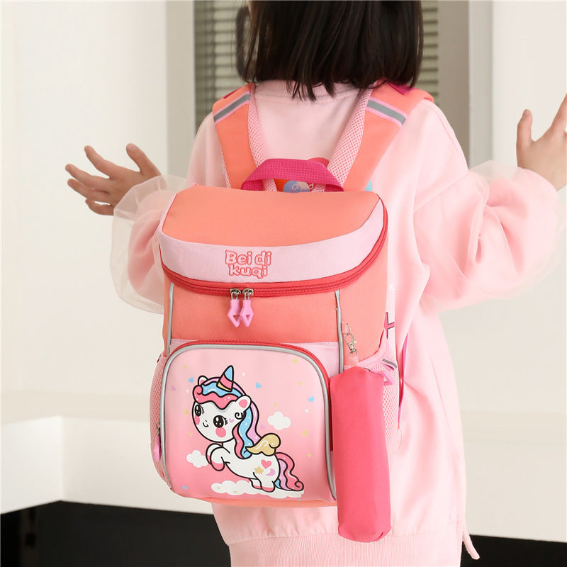 Primary Large Class Level Boys Capacity Elementary School Students' Schoolbags