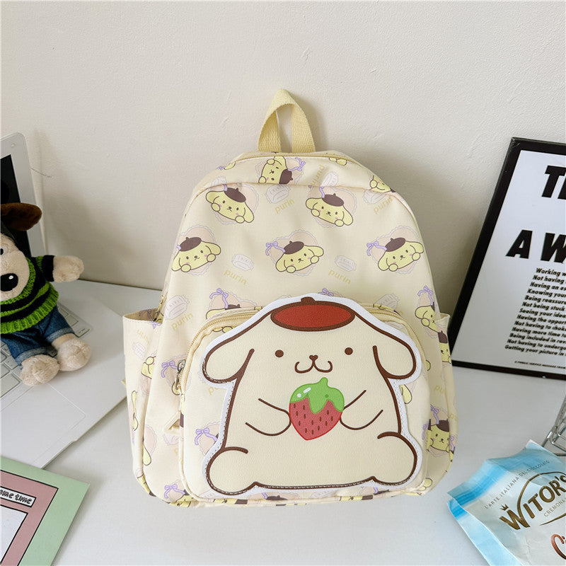 Children's Cartoon Cute Printing Boys Large Capacity Kindergarten School Bags