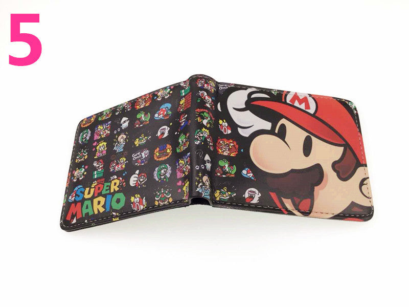 Super Mary Game Anime Peripheral Mario Coin Purses