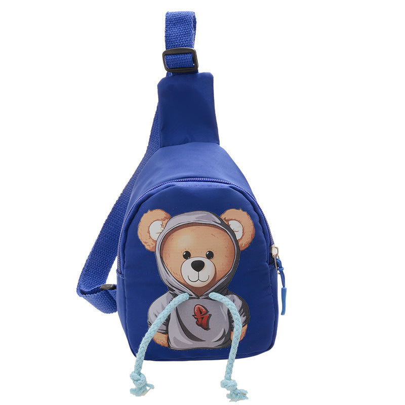 Children's Cartoon Cute Dressed Bear Boys Bags