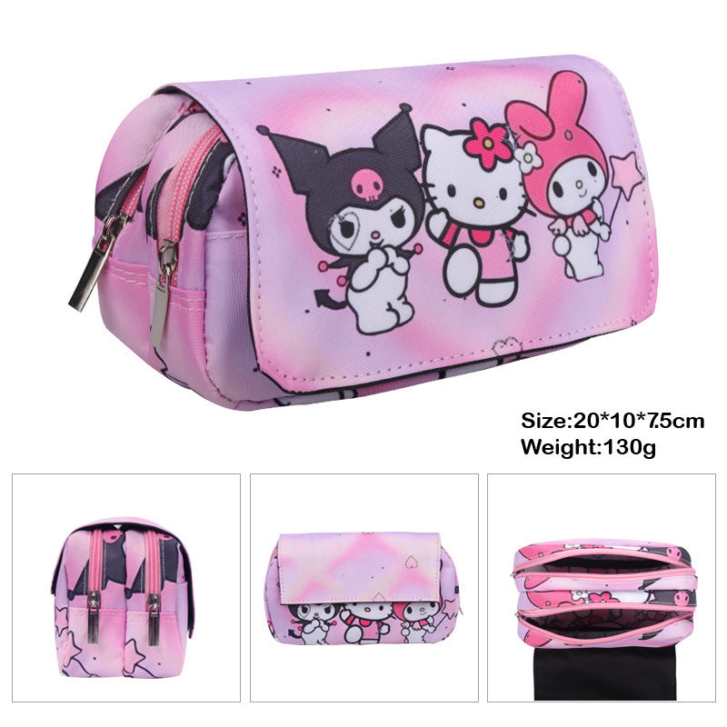 Clow Cartoon Pencil Goods Game Stationery Elementary School Students' Schoolbags