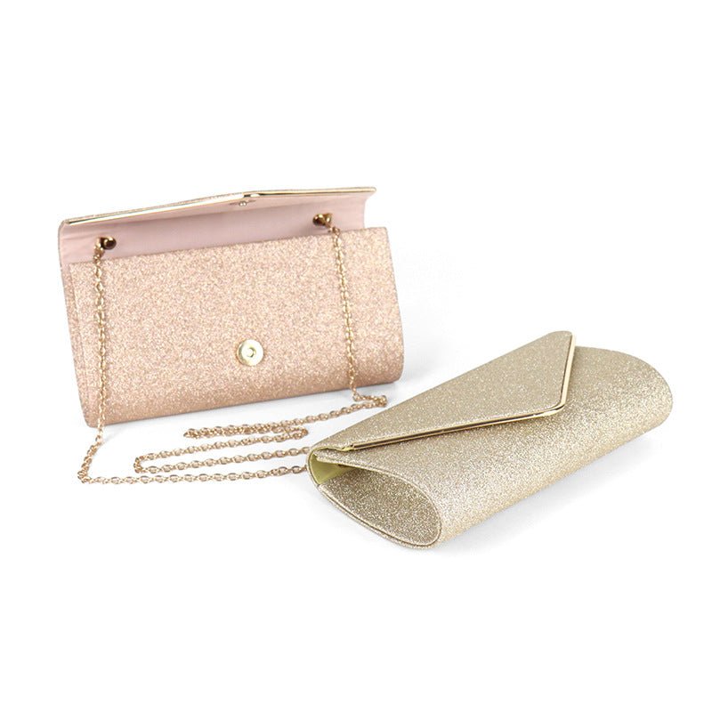 Women's Simple Light Luxury Clutch Cover Thin Evening Bags