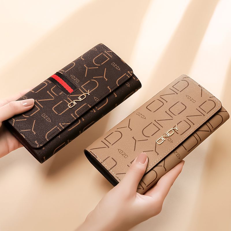 Women's Long Fashionable Large Capacity Multiple Slots Ladies Wallets