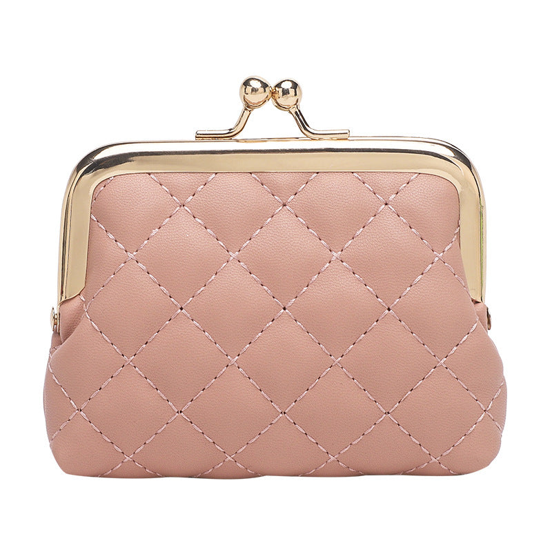 Stylish Women's New Classy Small Clip Coin Purses