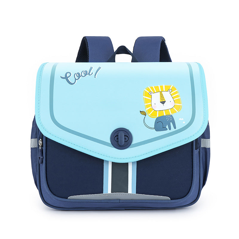 Children's Boys Cute Portable Burden Alleviation Primary Elementary School Students' Schoolbags