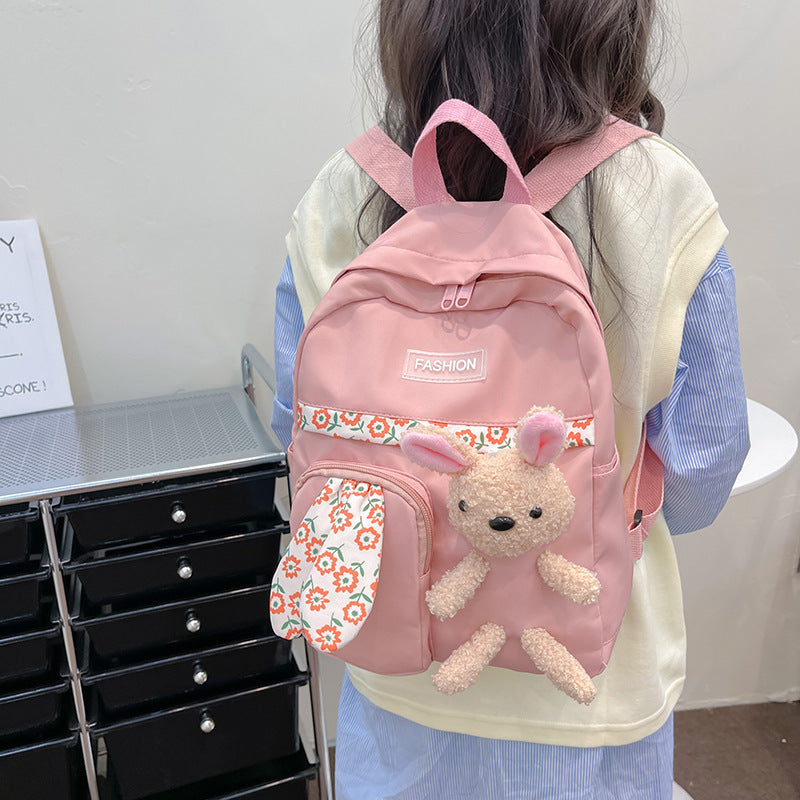 Dessin animé pour enfants mignon petite classe lapin Mini sacs à dos pour enfants