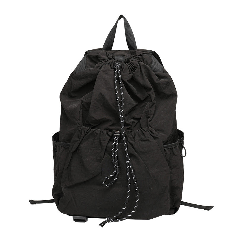 Leisure Artistic Nylon Oxford Cloth Drawstring Backpacks