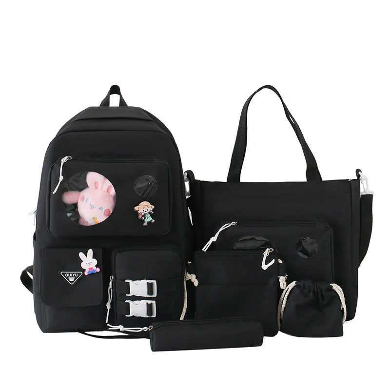 Large Capacity Korean Fashion Junior High Campus Elementary School Students' Schoolbags